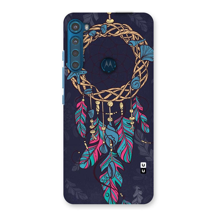 Animated Dream Catcher Back Case for Motorola One Fusion Plus
