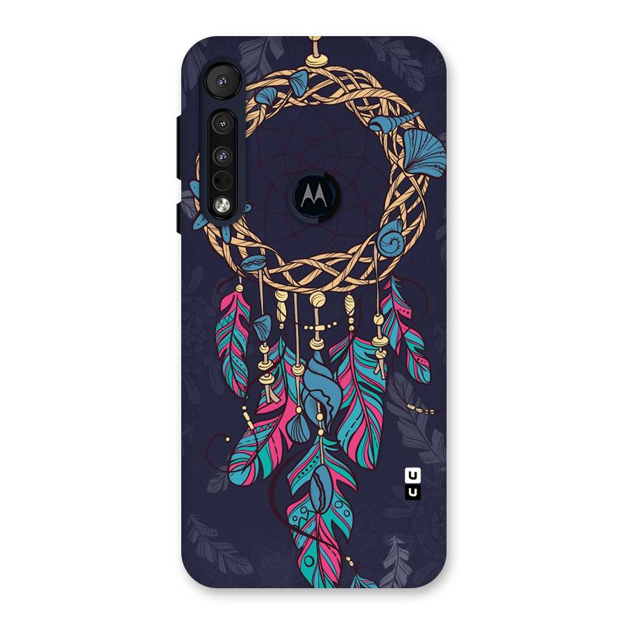 Animated Dream Catcher Back Case for Motorola One Macro