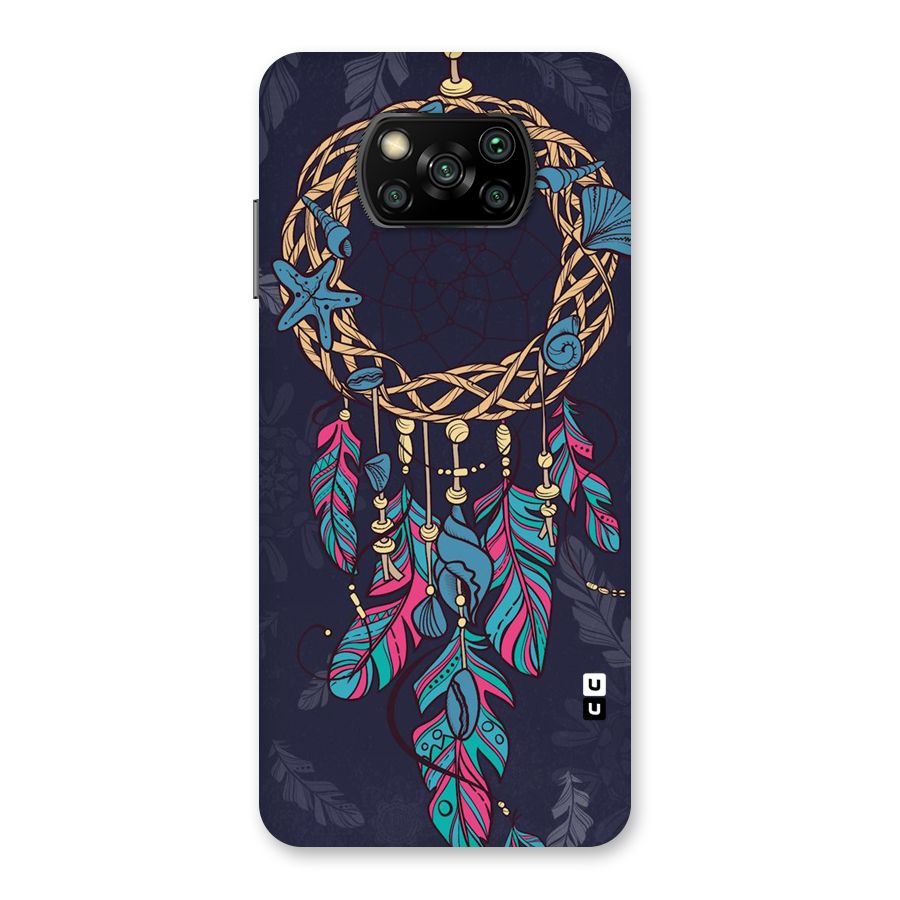 Animated Dream Catcher Back Case for Poco X3