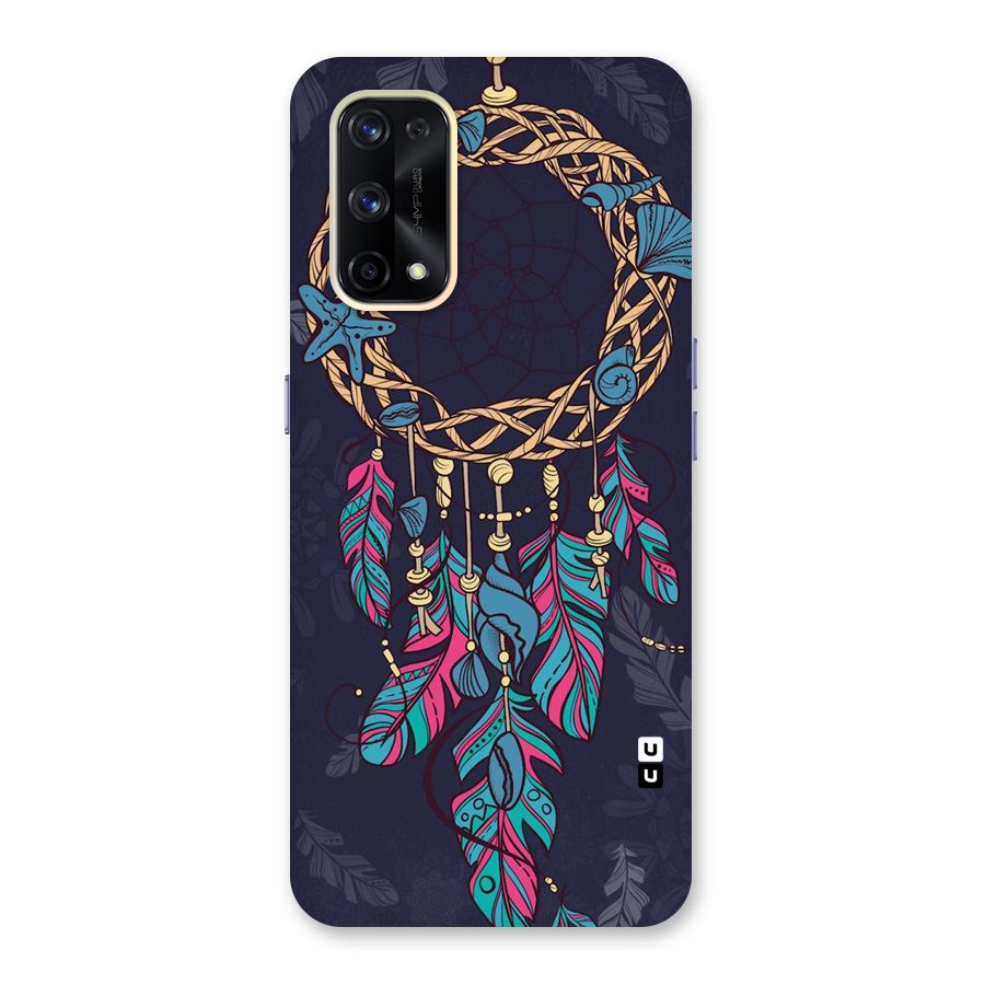 Animated Dream Catcher Glass Back Case for Realme X7 Pro