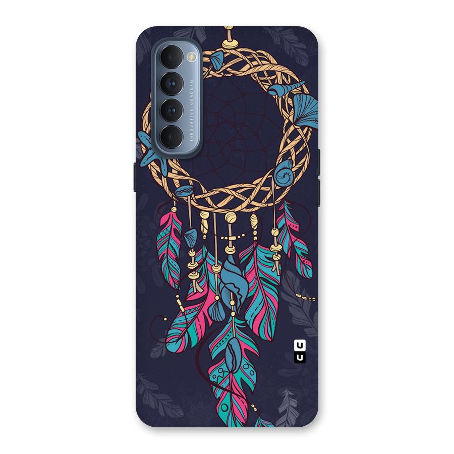 Animated Dream Catcher Back Case for Reno4 Pro