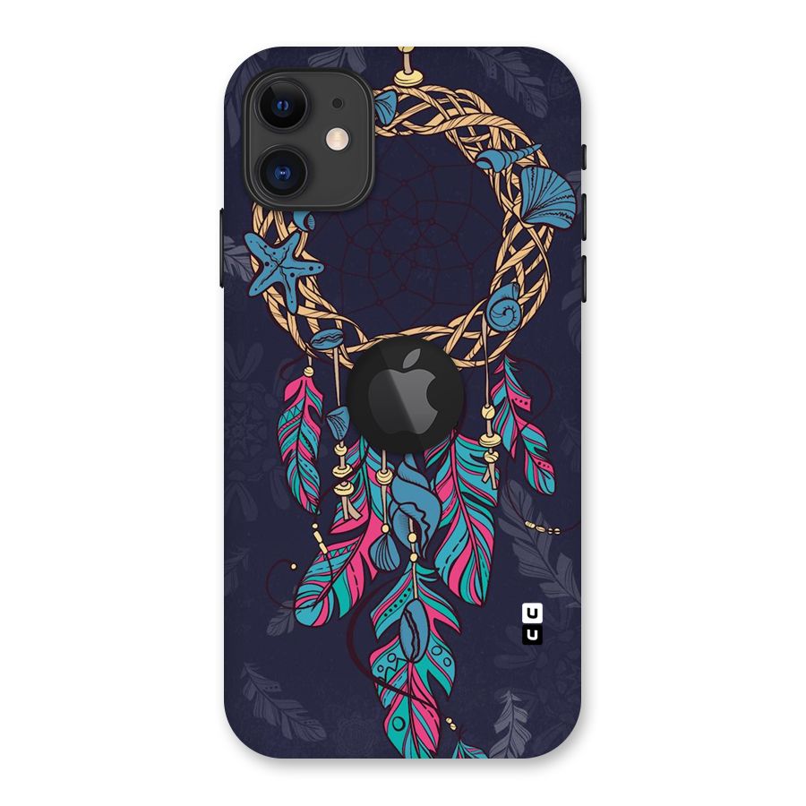 Animated Dream Catcher Back Case for iPhone 11 Logo Cut