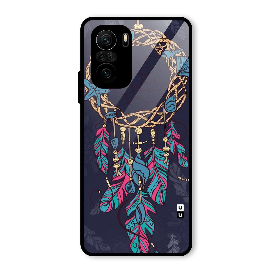Animated Dream Catcher Glass Back Case for Mi 11x