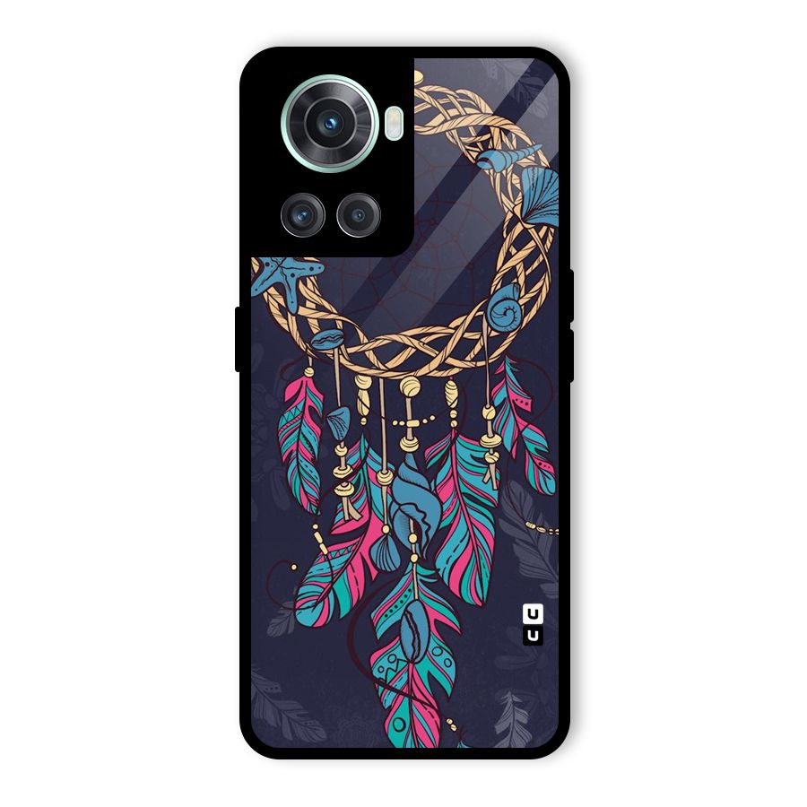 Animated Dream Catcher Glass Back Case for OnePlus 10R
