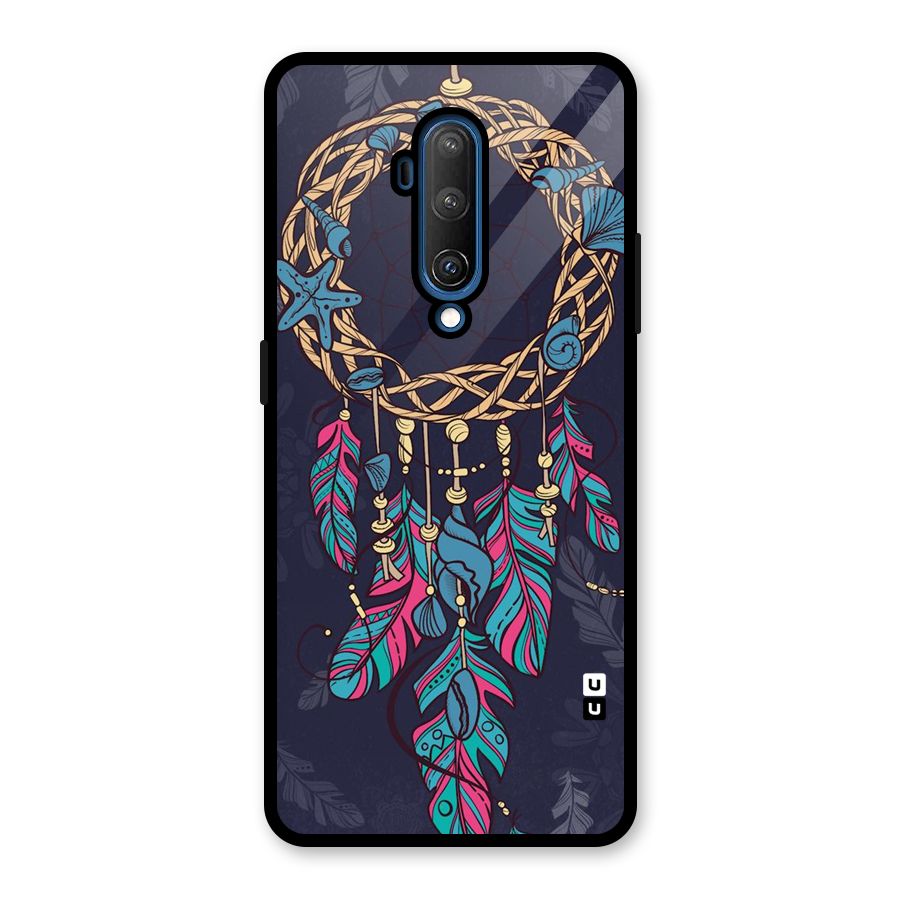 Animated Dream Catcher Glass Back Case for OnePlus 7T Pro