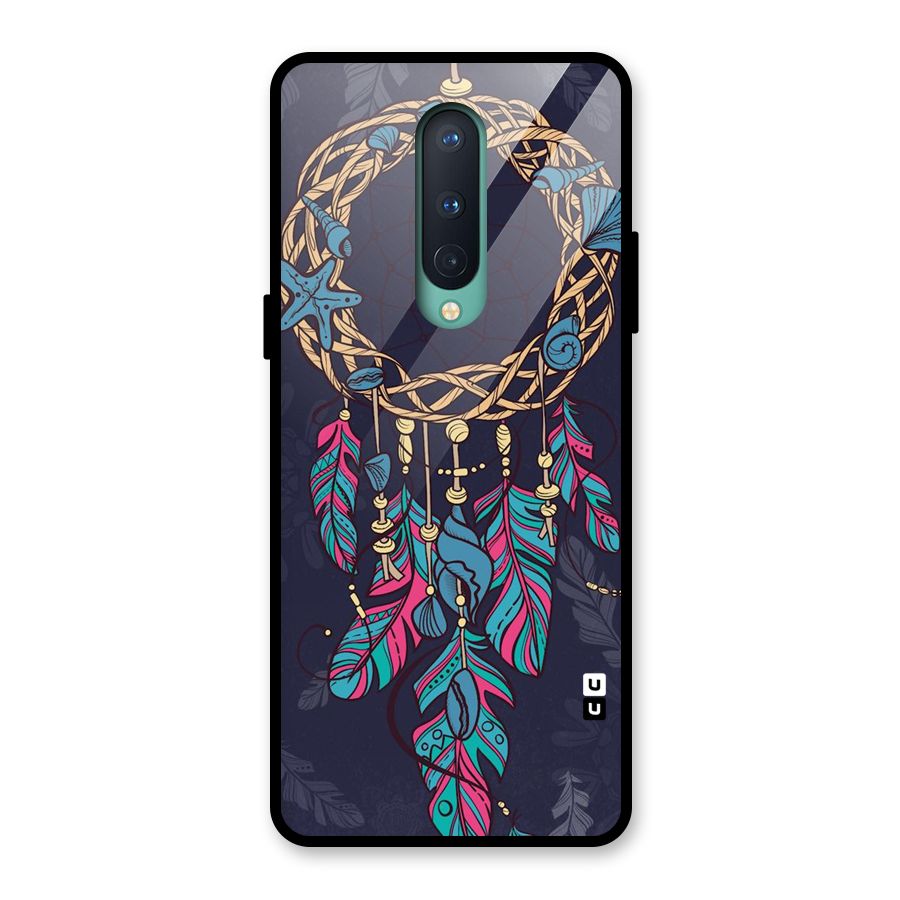Animated Dream Catcher Glass Back Case for OnePlus 8