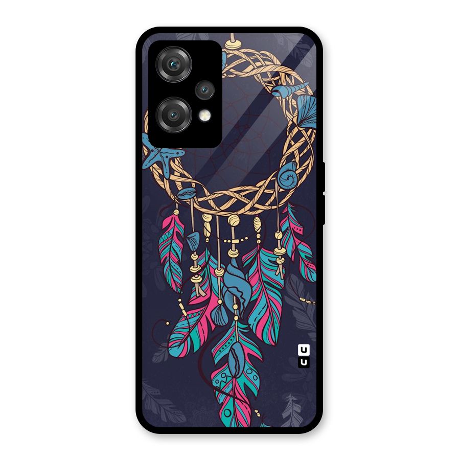 Animated Dream Catcher Glass Back Case for OnePlus Nord CE 2 Lite 5G