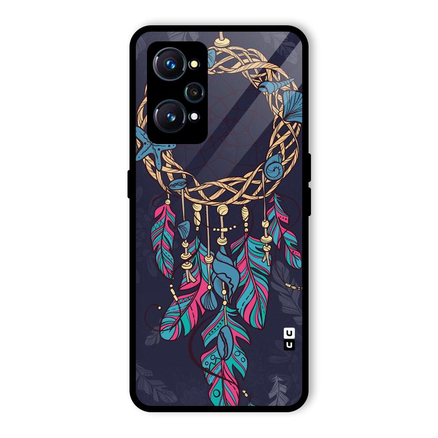 Animated Dream Catcher Glass Back Case for Realme GT 2