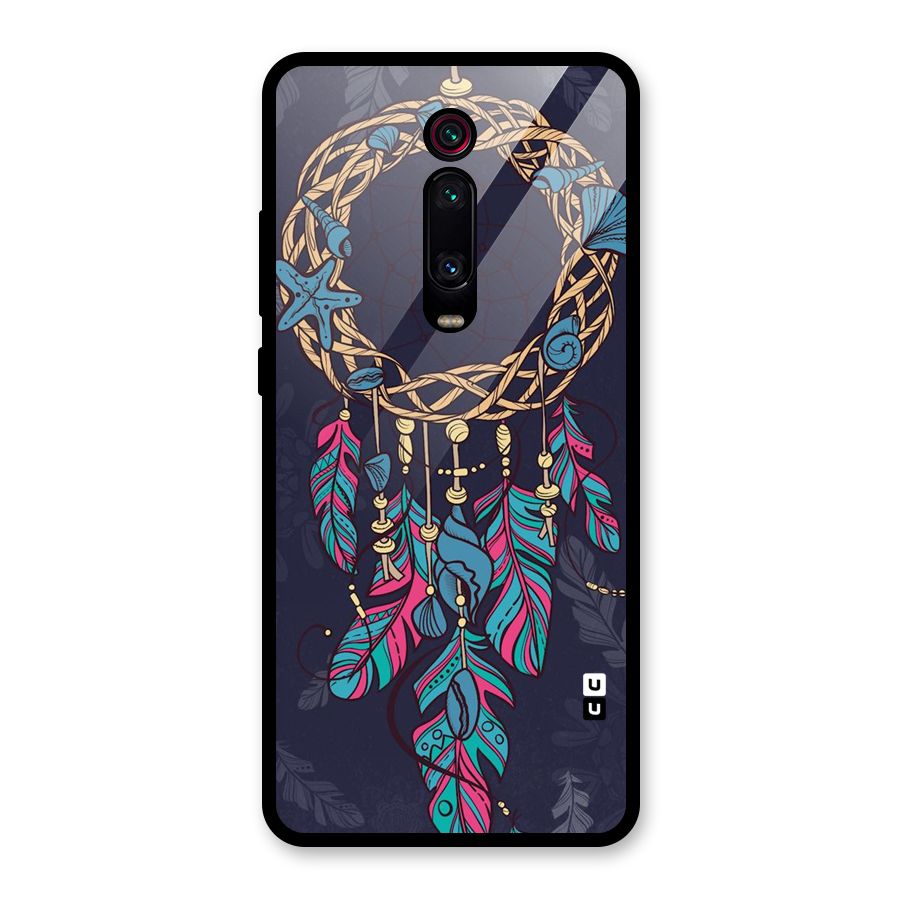 Animated Dream Catcher Glass Back Case for Redmi K20 Pro