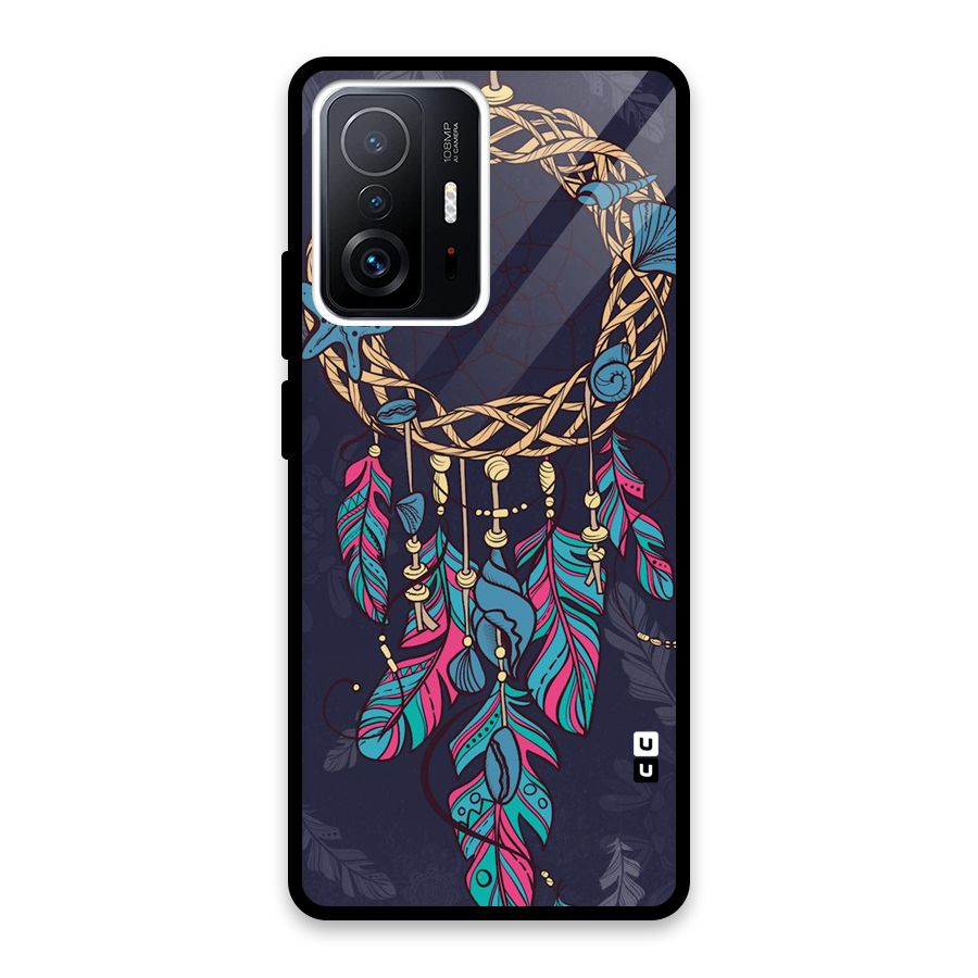 Animated Dream Catcher Glass Back Case for Xiaomi 11T Pro