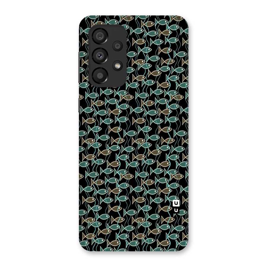 Animated Fishes Art Pattern Back Case for Galaxy A33 5G