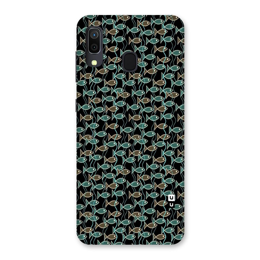 Animated Fishes Art Pattern Back Case for Galaxy M10s