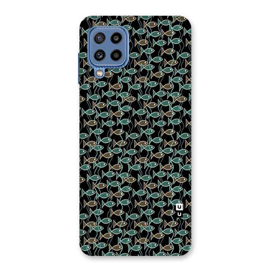 Animated Fishes Art Pattern Back Case for Galaxy M32