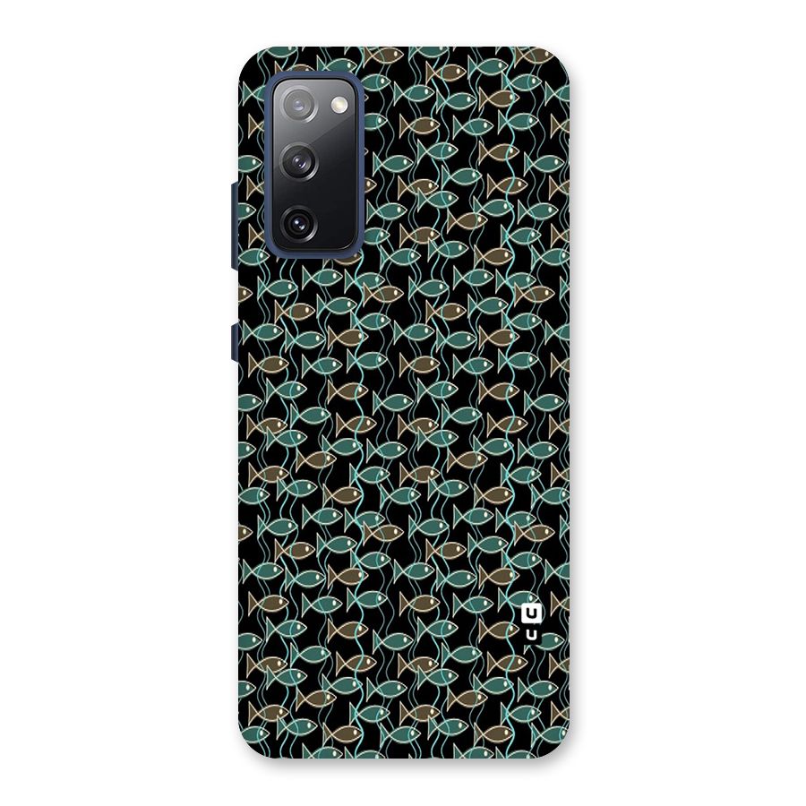 Animated Fishes Art Pattern Back Case for Galaxy S20 FE