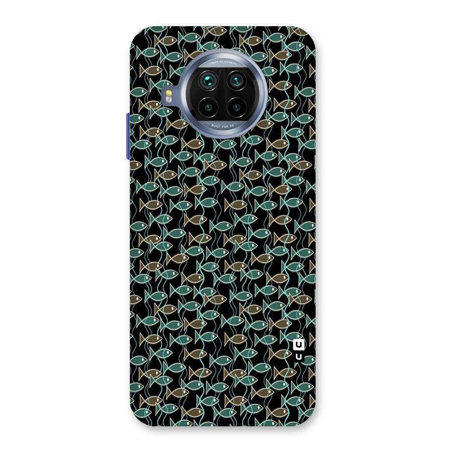 Animated Fishes Art Pattern Back Case for Mi 10i