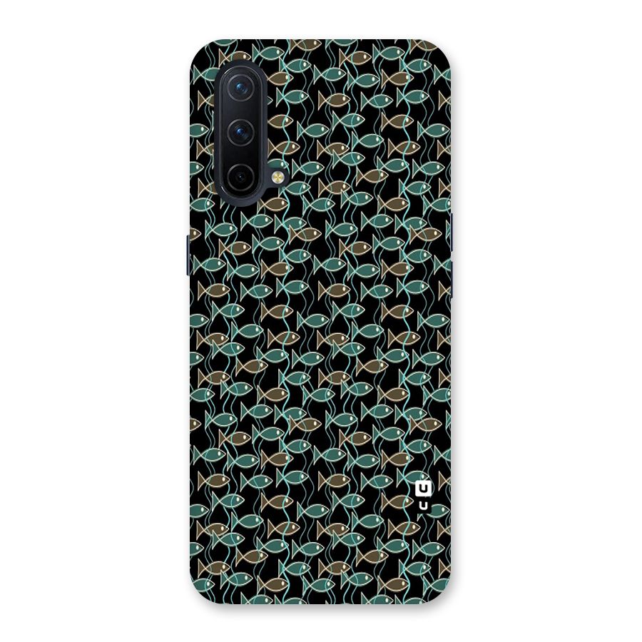Animated Fishes Art Pattern Back Case for OnePlus Nord CE 5G
