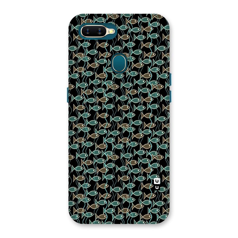 Animated Fishes Art Pattern Back Case for Oppo A11k
