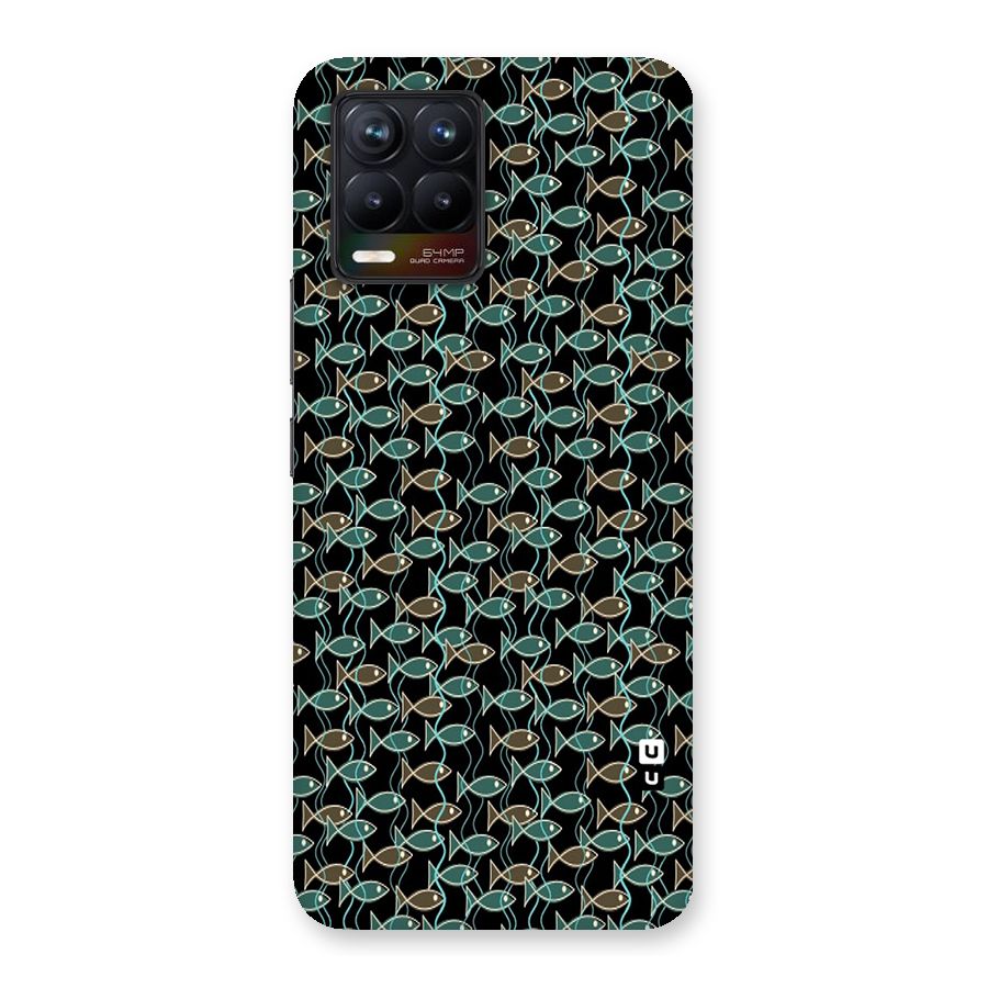 Animated Fishes Art Pattern Back Case for Realme 8