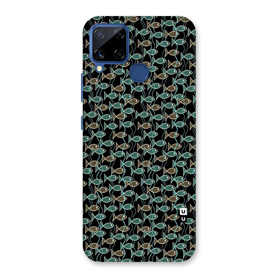 Animated Fishes Art Pattern Back Case for Realme Narzo 30A