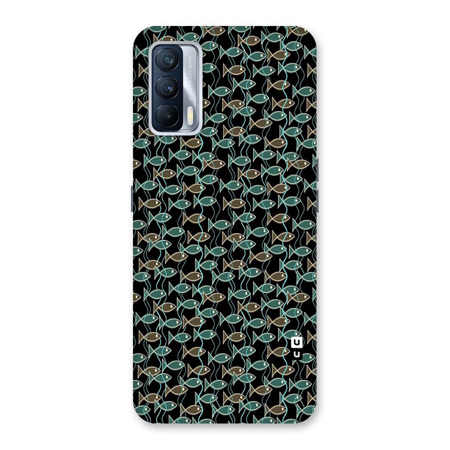 Animated Fishes Art Pattern Back Case for Realme X7