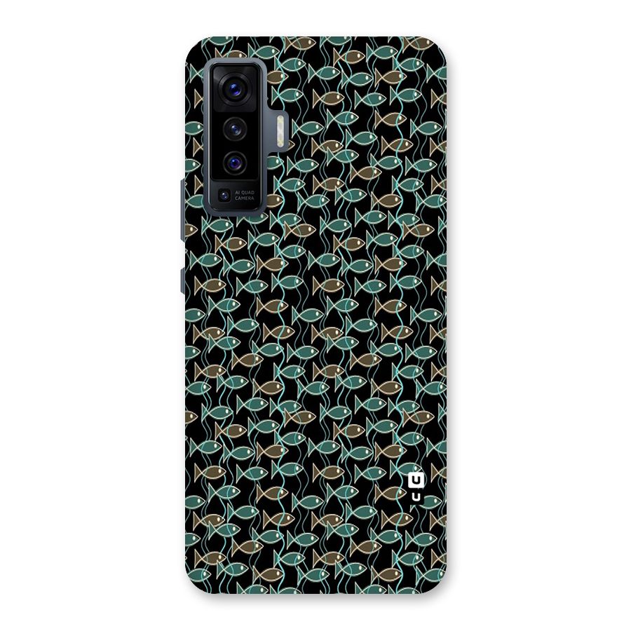 Animated Fishes Art Pattern Back Case for Vivo X50