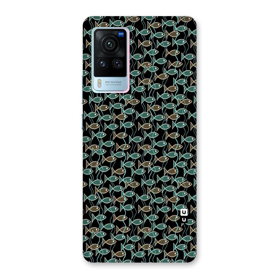 Animated Fishes Art Pattern Back Case for Vivo X60 Pro
