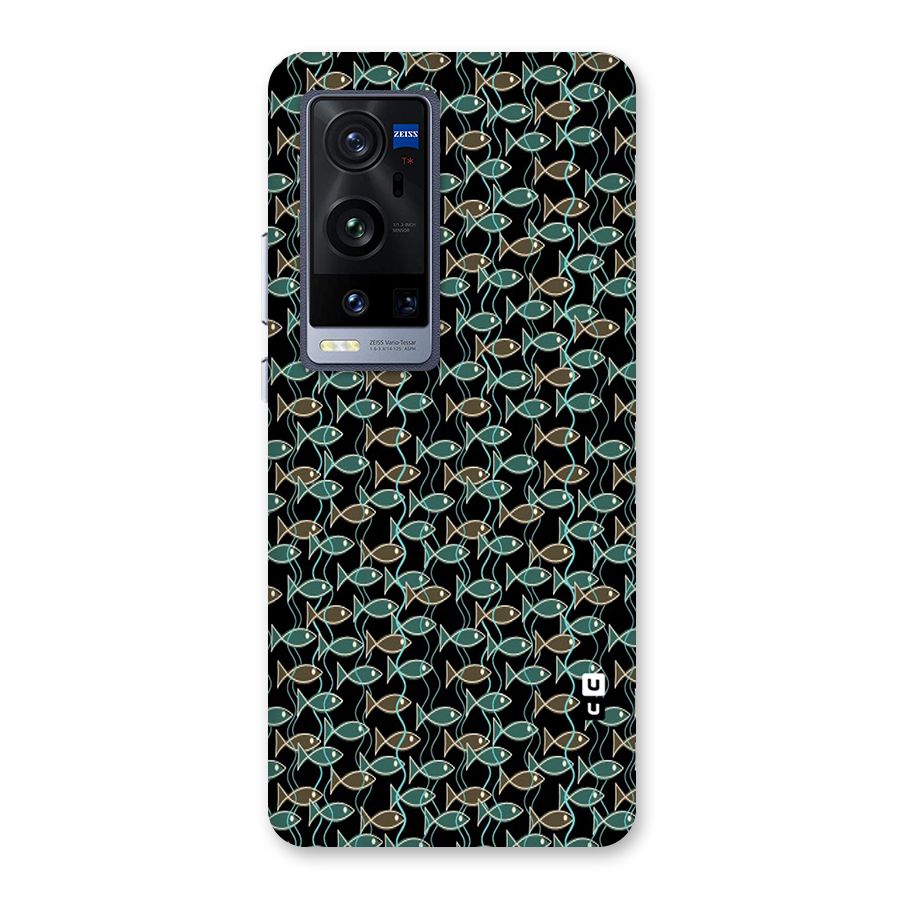 Animated Fishes Art Pattern Back Case for Vivo X60 Pro Plus