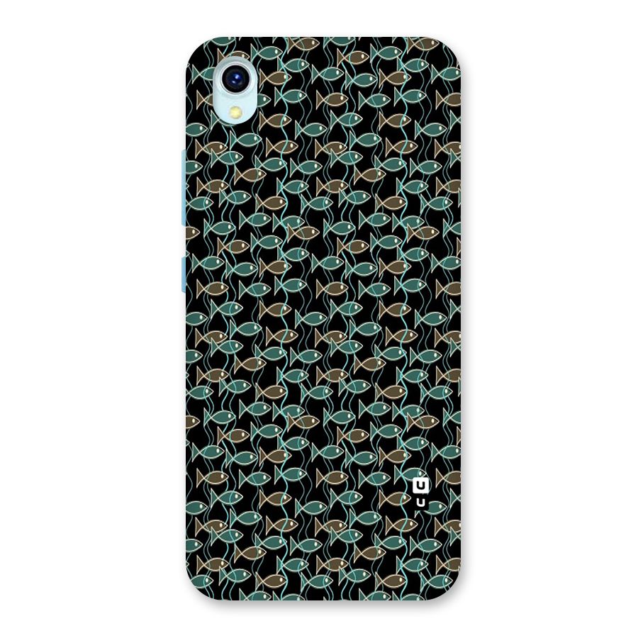 Animated Fishes Art Pattern Back Case for Vivo Y1s
