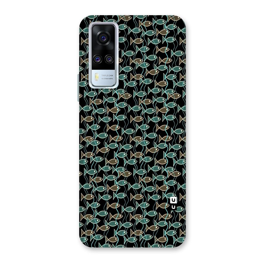 Animated Fishes Art Pattern Back Case for Vivo Y31