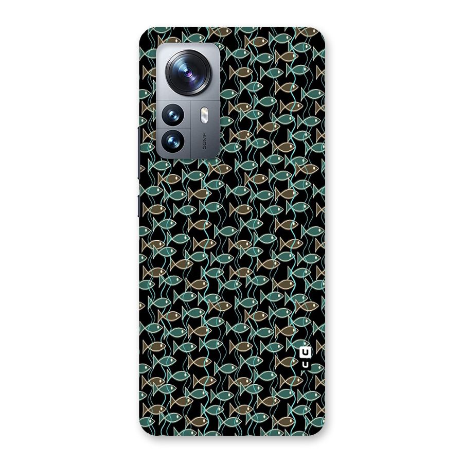 Animated Fishes Art Pattern Back Case for Xiaomi 12 Pro