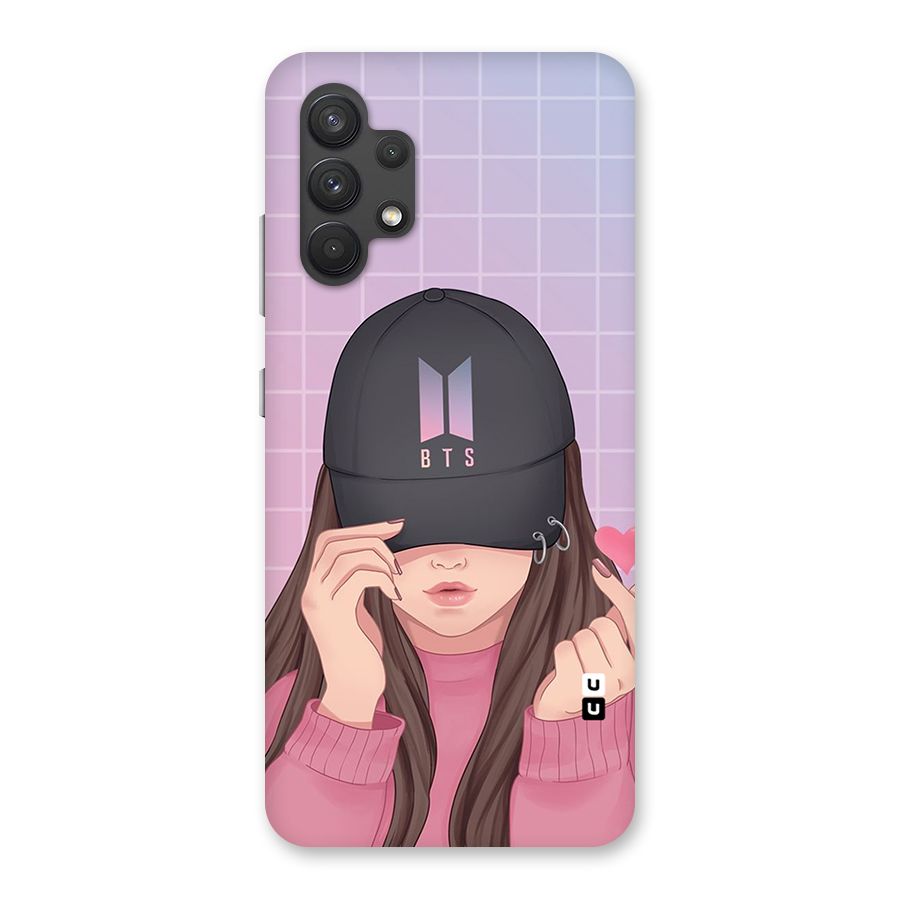 Anime Beautiful BTS Girl Back Case for Galaxy A32