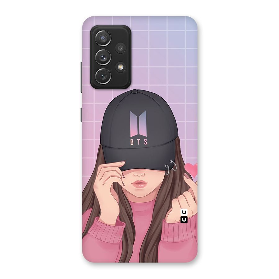 Anime Beautiful BTS Girl Back Case for Galaxy A72