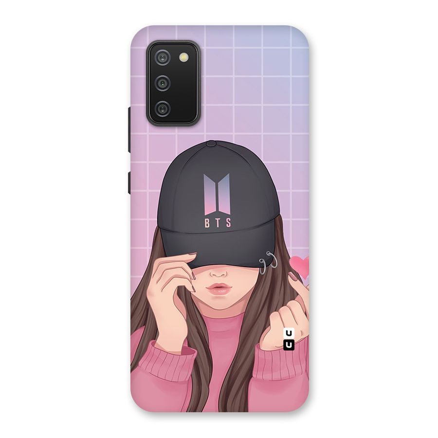 Anime Beautiful BTS Girl Back Case for Galaxy M02s