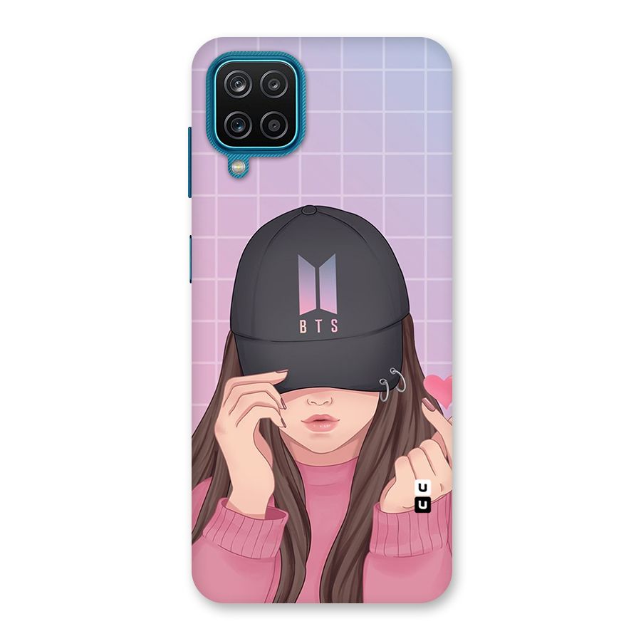Anime Beautiful BTS Girl Back Case for Galaxy M12