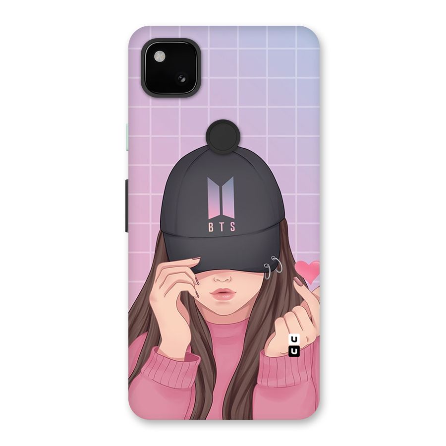 Anime Beautiful BTS Girl Back Case for Google Pixel 4a