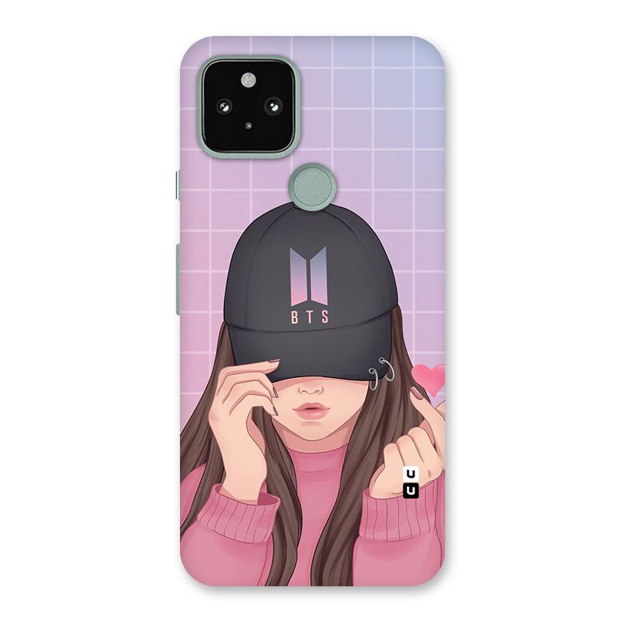 Anime Beautiful BTS Girl Back Case for Google Pixel 5