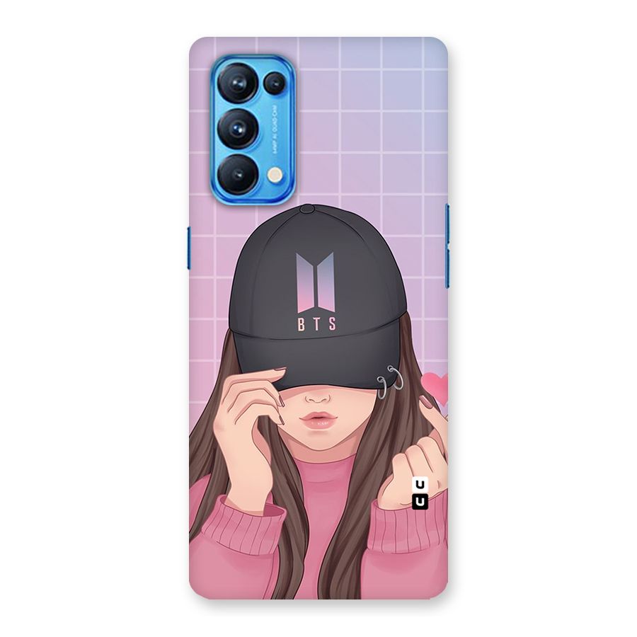 Anime Beautiful BTS Girl Back Case for Oppo Reno5 Pro 5G
