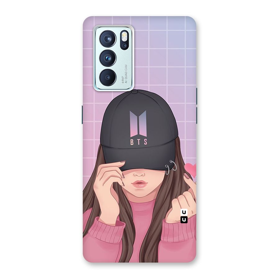 Anime Beautiful BTS Girl Back Case for Oppo Reno6 Pro 5G