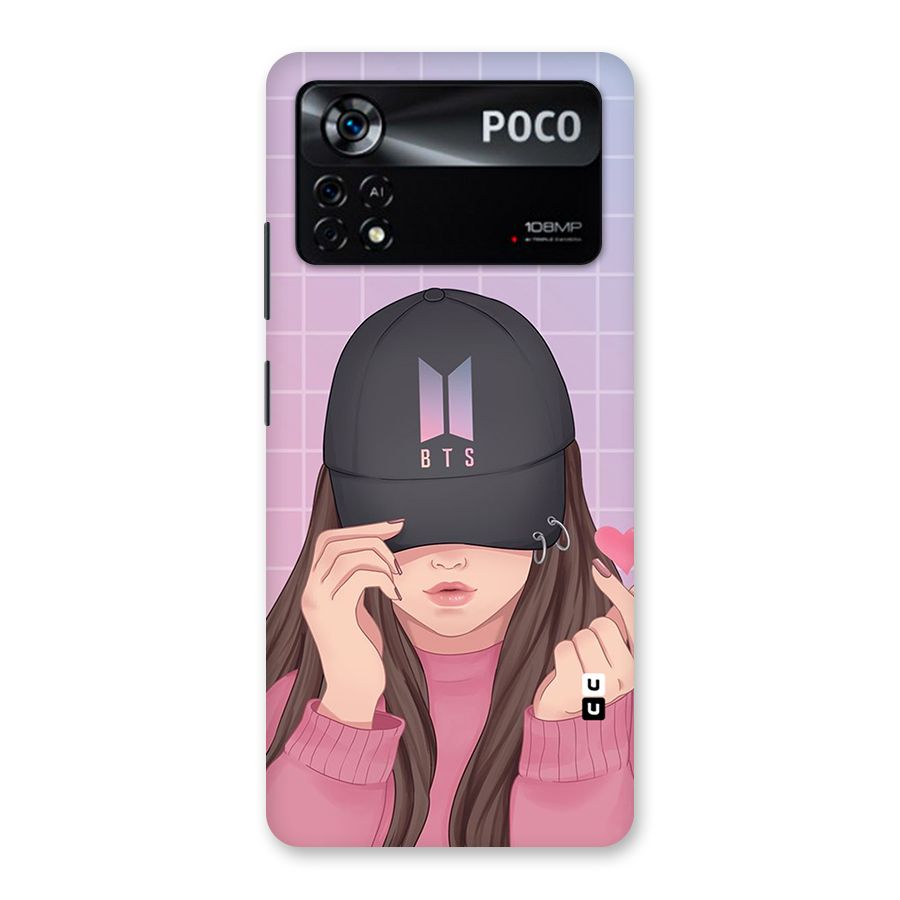 Anime Beautiful BTS Girl Back Case for Poco X4 Pro 5G