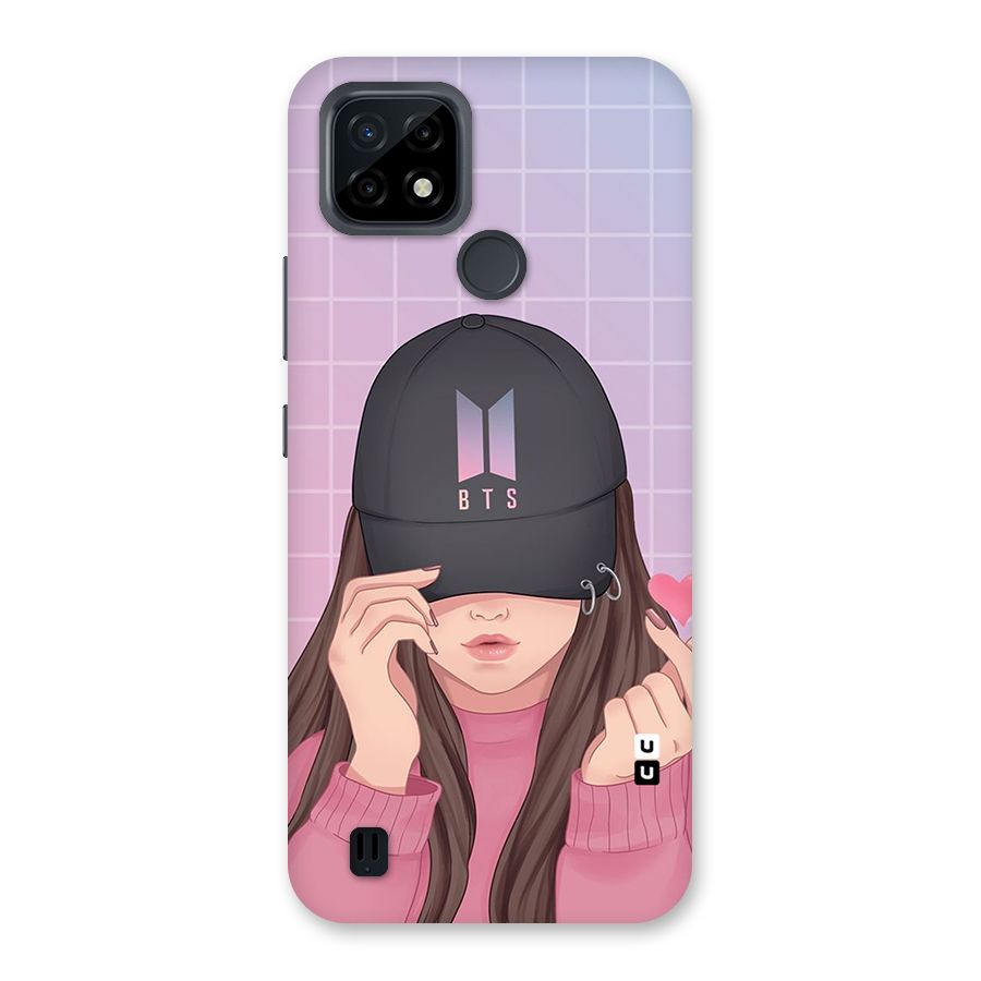 Anime Beautiful BTS Girl Back Case for Realme C21