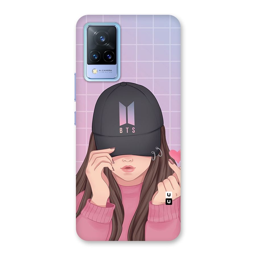 Anime Beautiful BTS Girl Back Case for Vivo V21 5G