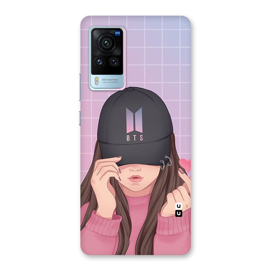 Anime Beautiful BTS Girl Back Case for Vivo X60 Pro