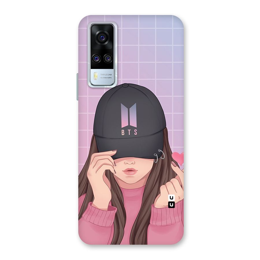 Anime Beautiful BTS Girl Back Case for Vivo Y31