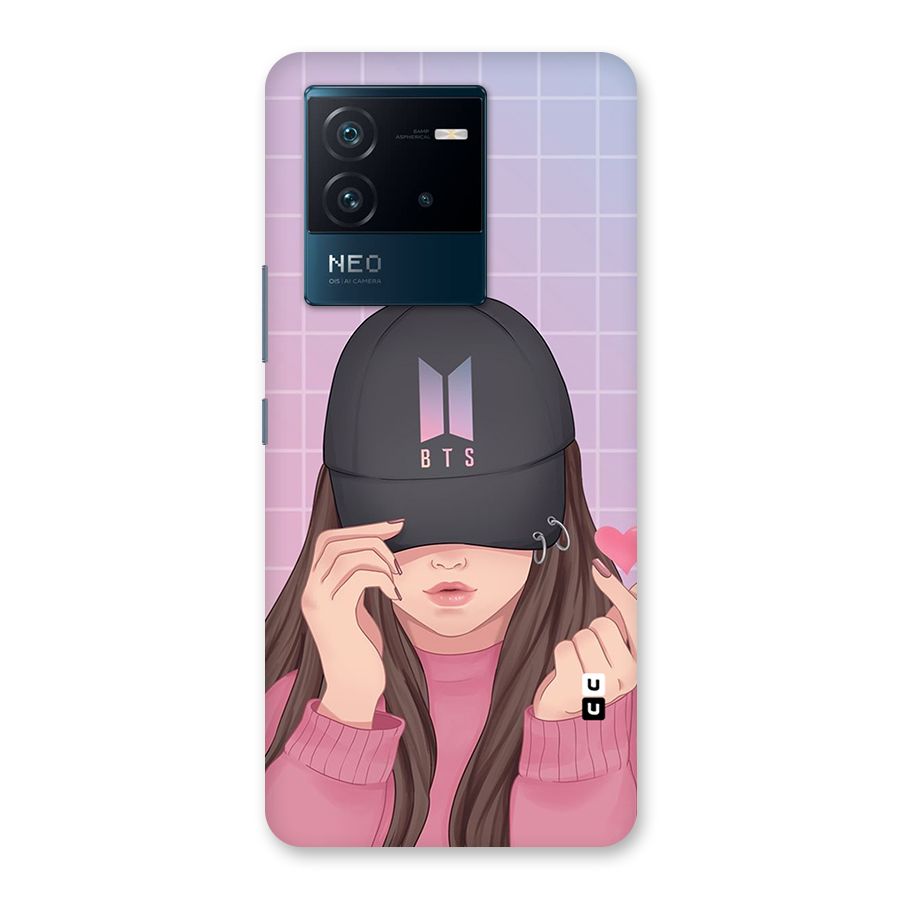 Anime Beautiful BTS Girl Back Case for Vivo iQOO Neo 6 5G