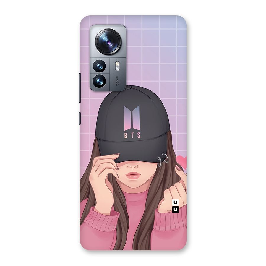 Anime Beautiful BTS Girl Back Case for Xiaomi 12 Pro