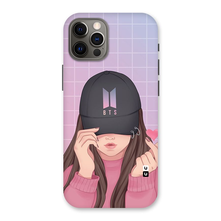 Anime Beautiful BTS Girl Back Case for iPhone 12 Pro