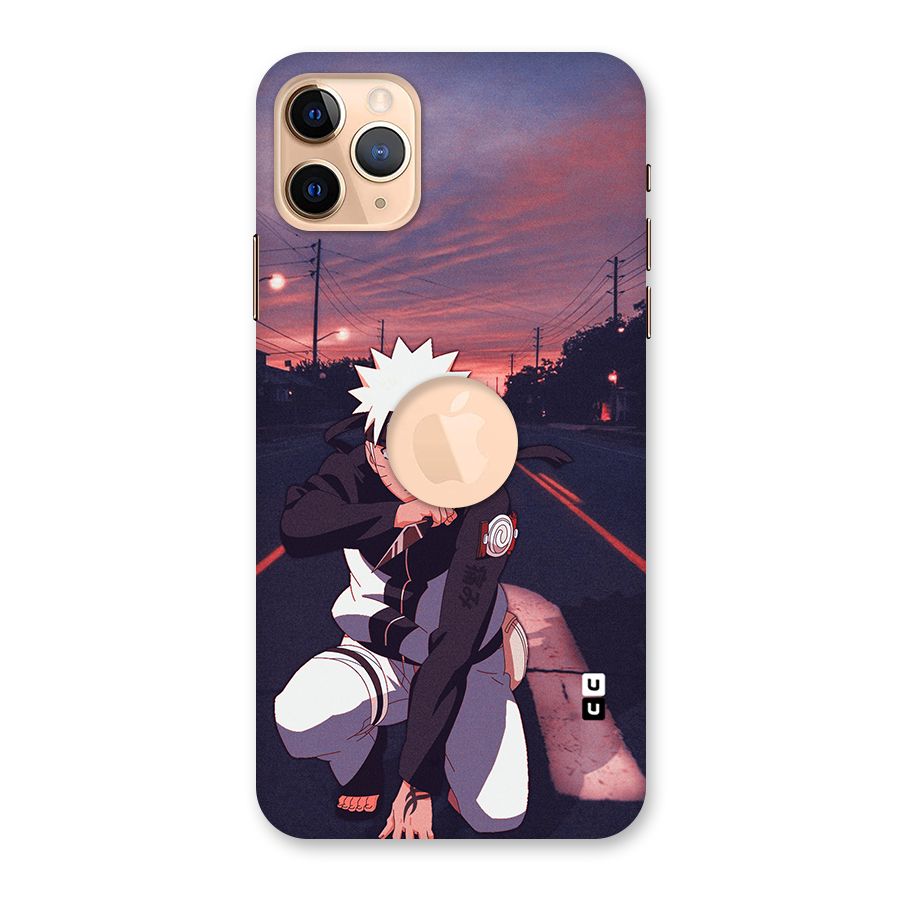 Anime Naruto Aesthetic Back Case for iPhone 11 Pro Max Logo Cut