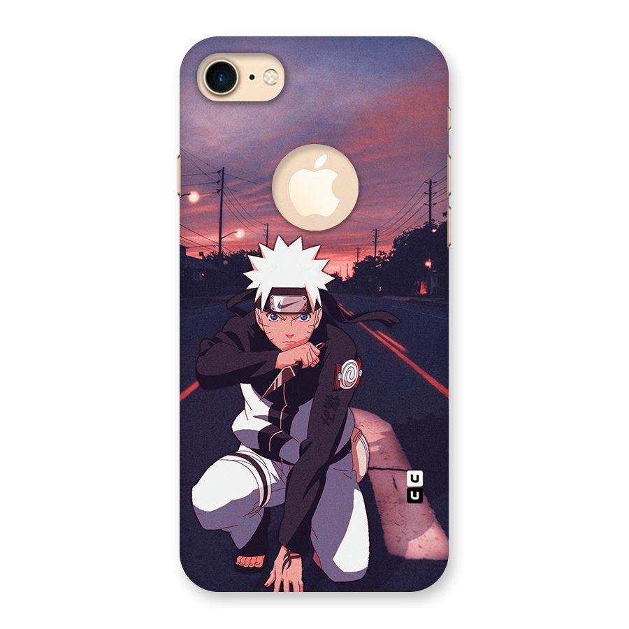 Anime Naruto Aesthetic Back Case for iPhone 7 Logo Cut
