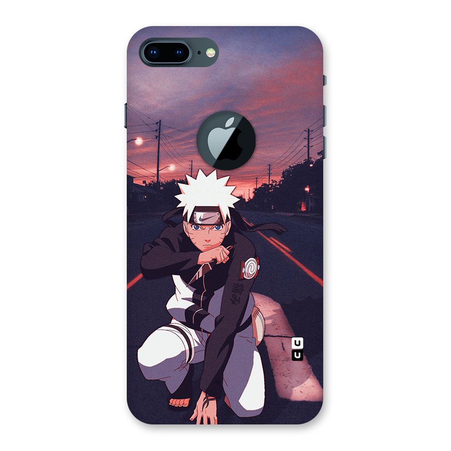 Anime Naruto Aesthetic Back Case for iPhone 7 Plus Logo Cut