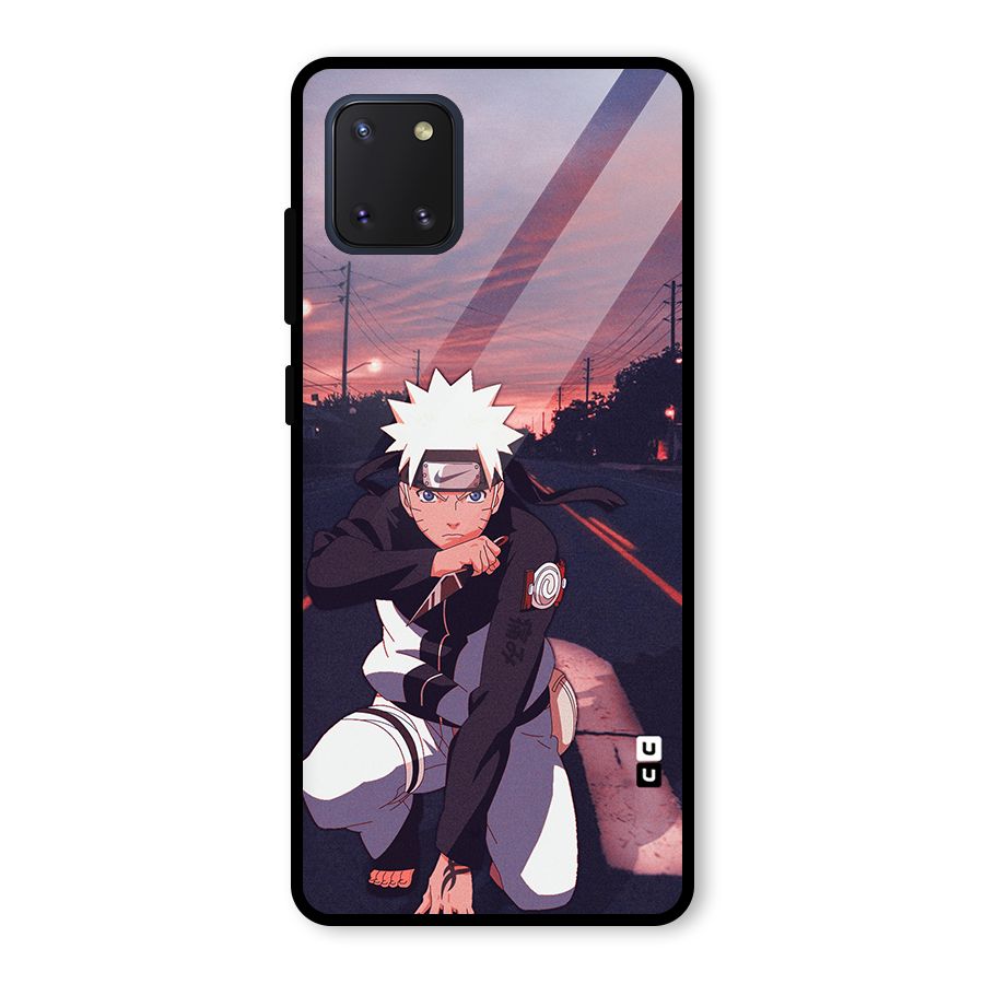 Anime Naruto Aesthetic Glass Back Case for Galaxy Note 10 Lite